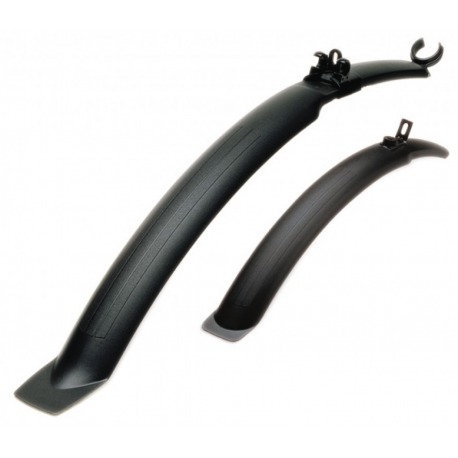 SKS Hightrek Junior Mudguard Set 20" noir, env. 55mm, avec jupe