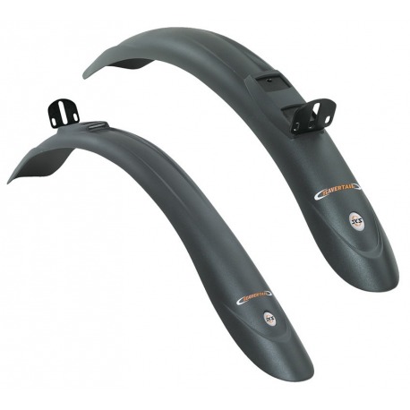SKS Beavertail Fender Set 26-28" noir, largeur de pneu max 54 mm