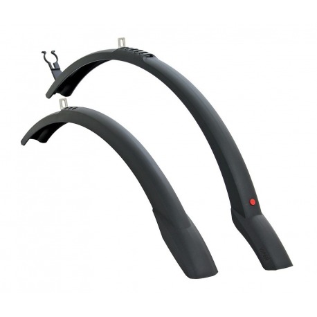 HebieTrekkingViprerT28" jeu de garde-boue noir, env. 42mm, protection contre le sel.0761