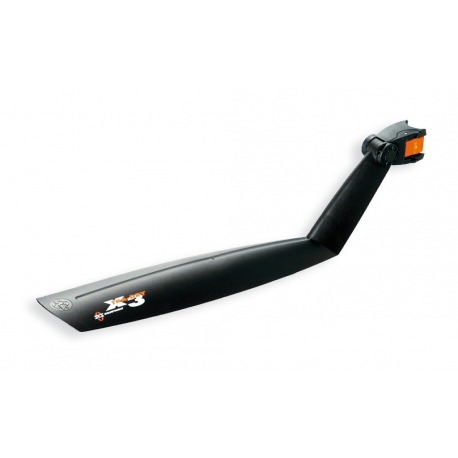 Garde-boue SKS x-tra dry 26" RT avec Powerstrap verrouillable, noir, 85mm