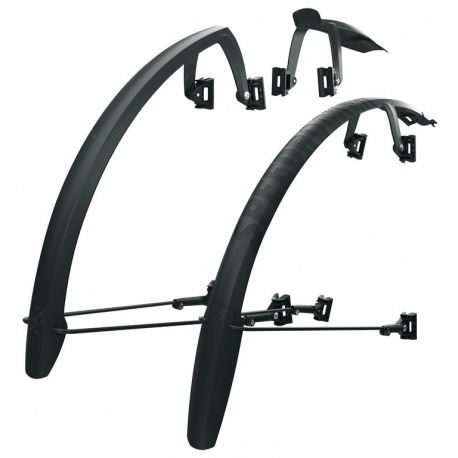 Jeu de garde-boue SKS Speedrocker noir, 28", largeur de pneu max 42mm