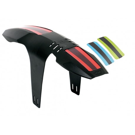 Garde boue RD Zéfal FM20 noir avec 3 stickers différents
