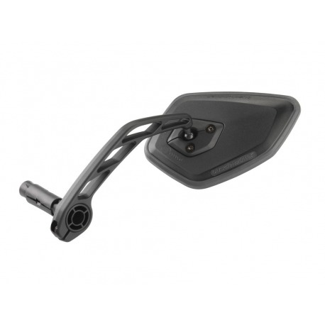 Rétroviseur b&m Cycle Star E long fixation interne au guidon, rabattable