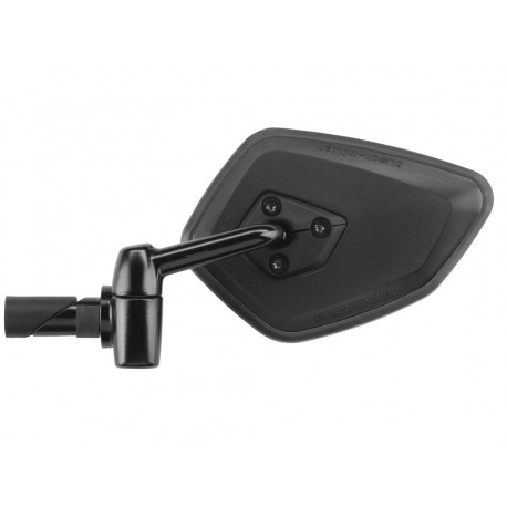 Rétroviseur b&m Cycle Star E court fixation interne au guidon 14.5mm, rabattable