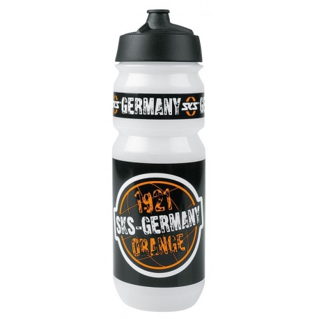 Bouteille en plastique SKS Twist 750 ml, transparente avec design SKS