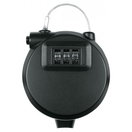 Câble antivol SKS Lockcage, simple noir/argent, câble antivol 75cm