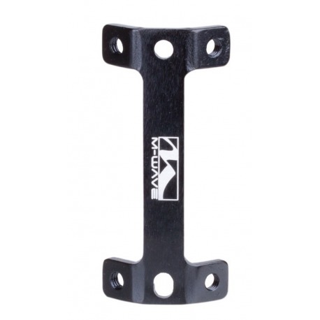Adaptateur porte-bidon alu pour fixer 2 porte-bidons