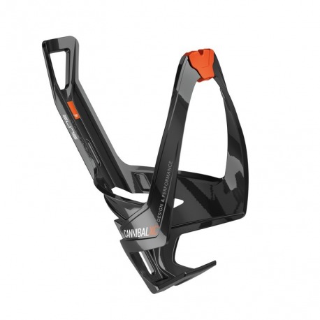 Porte-bidon Elite Cannibal XC noir brillant/orange