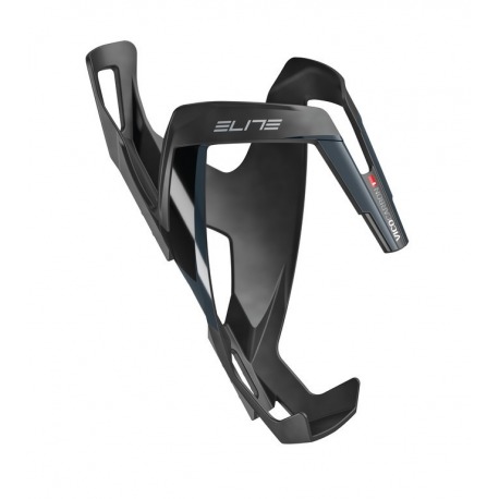Porte-bidon Elite Vico Carbon carbone, noir mat/noir