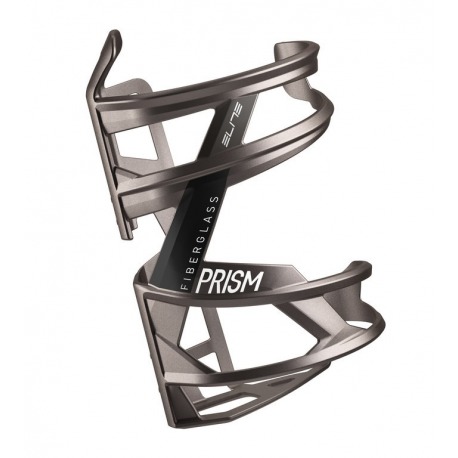 Porte-bidon droit Elite Prism, titane/noir