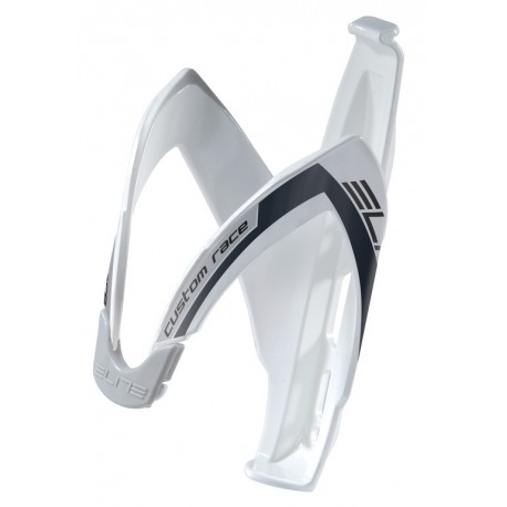 Porte-bidon Elite Custom Race blanc nacré/noir