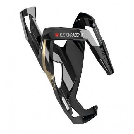 Porte-bidon Elite CustomRacePlus Noir brillant/Or