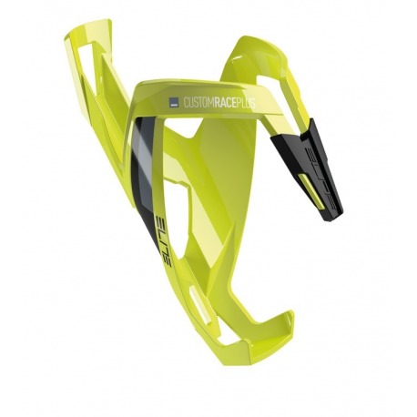 Porte-bidon Elite CustomRacePlus jaune fluo/noir