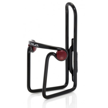 Porte-bidon XLC Alu BC-A02 noir mat, rembourrage rond, SB Plus