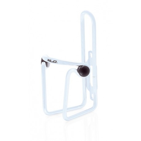 XLC Porte-Bidon Alu BC-A02 blanc, rembourré, rond 69g