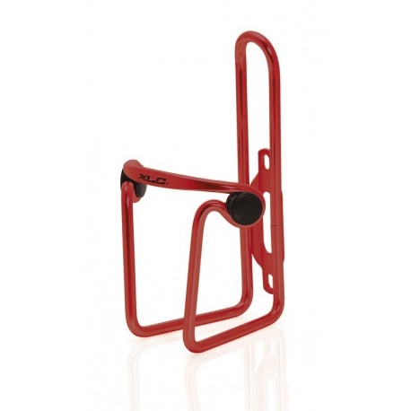 XLC Porte-bidon Alu BC-A02 rouge, rembourré, rond 69g