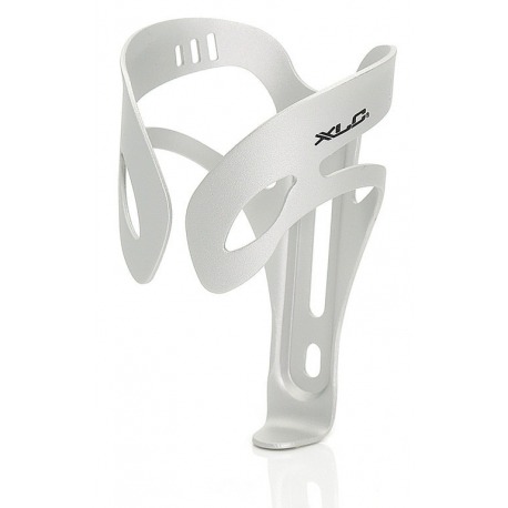Porte-bidon XLC Alu BC-A04 avec argent mat, forme lisse, SB plus