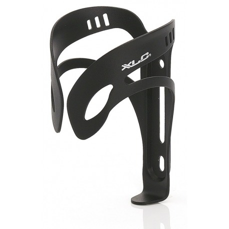 Porte-bidon XLC Alu BC-A04 noir mat, forme lisse, SB Plus