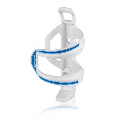 XLC Porte-bidon Sidecage blanc/bleu
