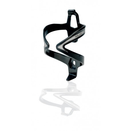 Porte-bidon XLC noir-brillant/gris
