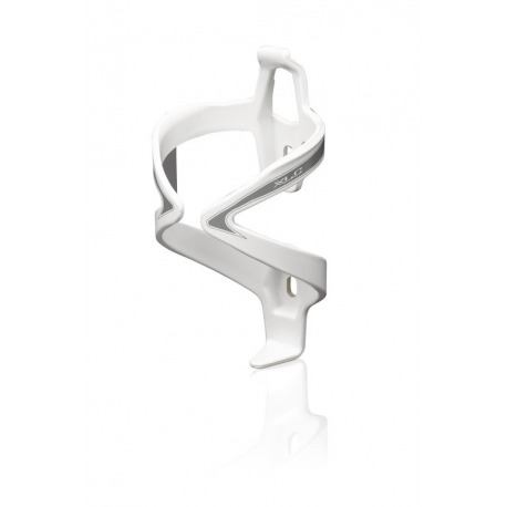 Porte-bidon XLC blanc-brillant/gris