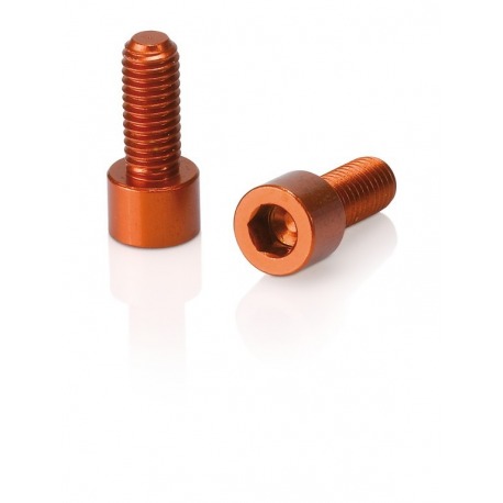 Vis XLC pour porte-bidons 2 par jeu, orange