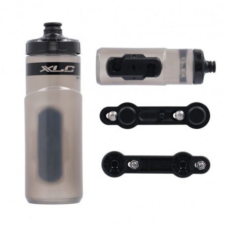 XLC Bidon Fidlock WB-K06 600ml avec adaptateur Fidlock bike base