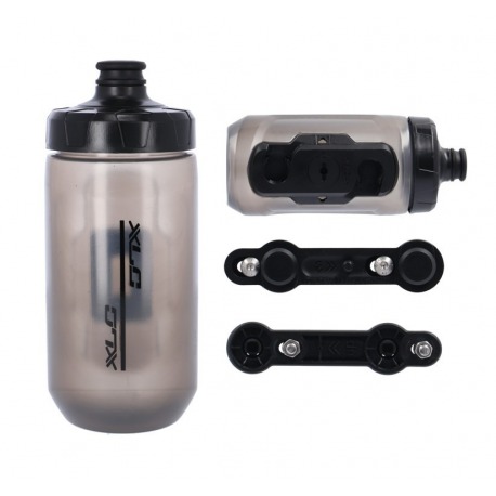 Bouteille XLC Fidlock WB-K06 450 ml avec adaptateur de base de vélo Fidlock
