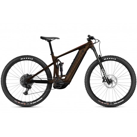 Vélo électrique tout-suspendu GHOST E-RIOT TRAIL CF/AL Advanced Brown 2021