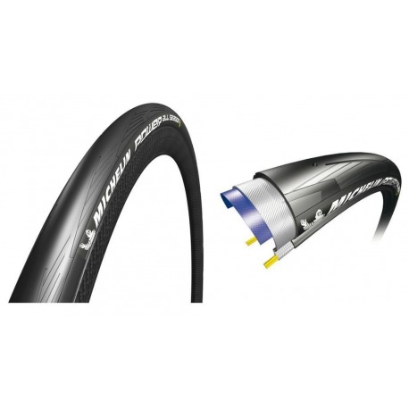 Pneu souple Michelin Power All Season. 28" 700x28C 28-622 noir