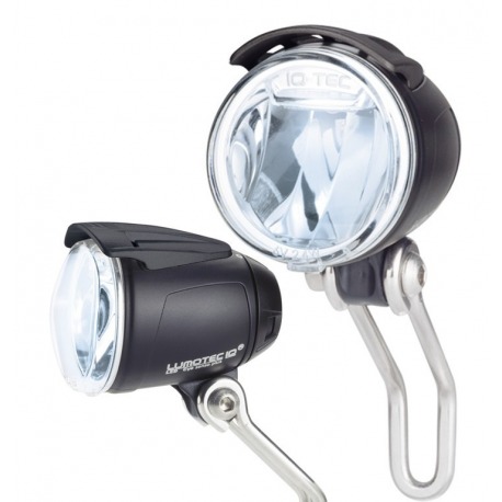 Phare Lumotec IQ Cyo N plus 60Lux LED pour moyeu-dynamo, feu de position 175QNDi