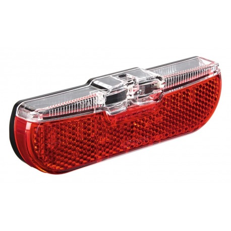 Feu arrière Trelock Duo Flat Signal LS 615 LED, noir