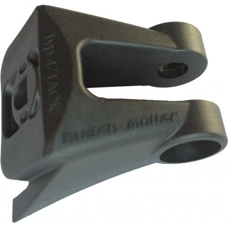 support de phare b&m, support de fourche noir, pour Suntour NCX-E45, NCX-E25
