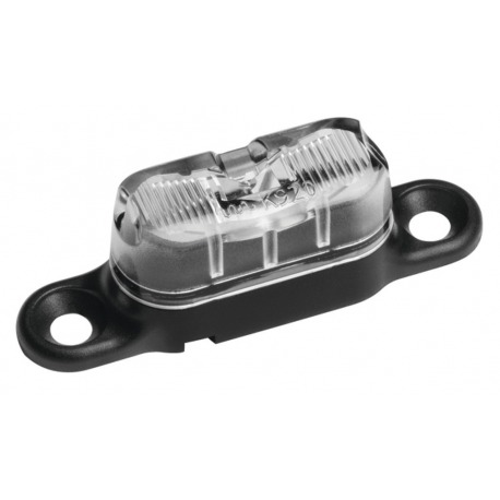 Feu arrière b&m Toplight Line petit avec feu de position, 50mm, verre clair