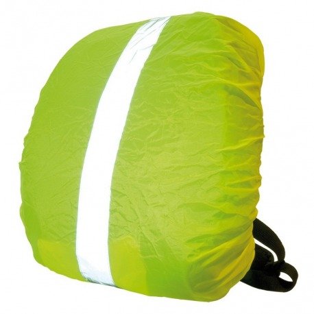 Housse de sac à dos jaune Wowow, lignes réfléchissantes c. sac