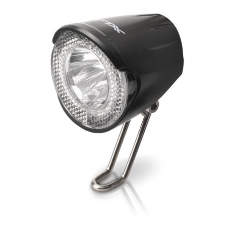 XLC Dynamo LED Phare Réflecteur 20Lux interrupteur