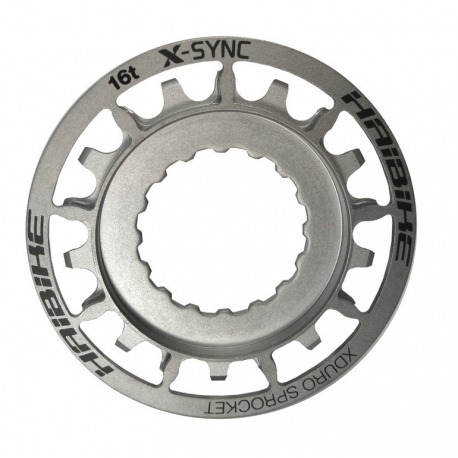 Pignon de vélo électrique pour Bosch Xduro 16 dents en acier inoxydable argent, Gen2 2014