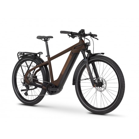 Vélo Électrique Urbain GHOST E-Square Trekking Advanced U 27.5" marron S