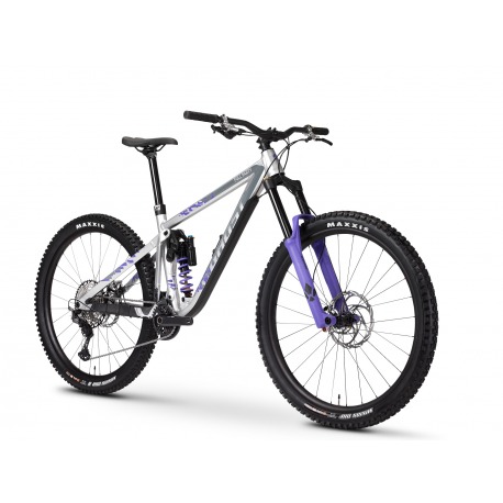 VTT tout suspendu GHOST RIOT ENDURO AL/AL Full Party argent / violet Mod. 2021