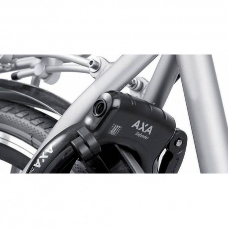Antivol de cadre Axa Defender RL noir fixation au cadre clé inamovible