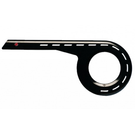 Carter de chaîne Hebie, 1-wing 44-48 dents, noir, pour dérailleur de moyeu