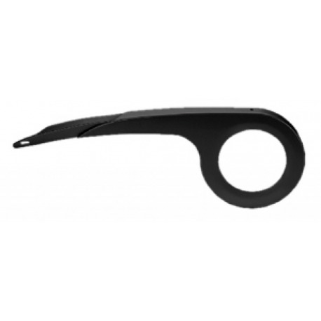 Hebie chain guard 1-wing réglable noir pour 38 dents pour dérailleur-moyeu