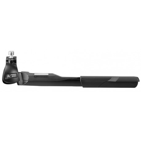Béquille latérale Ursus Kaiser 26-29" noire, réglable, Alu, premier montage
