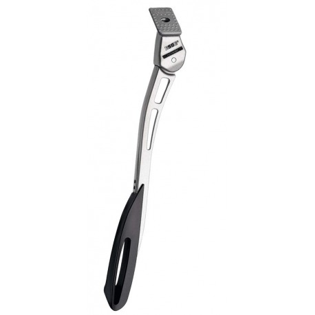 Béquille latérale Esge Zoom 26-29" argent, réglable, montage direct