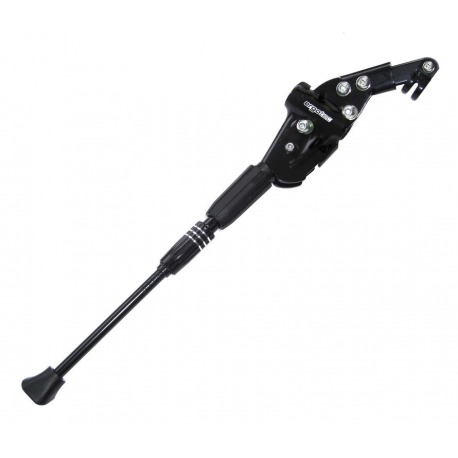 Béquille arrière Ergotec Universal24-28 noire, réglable, aluminium