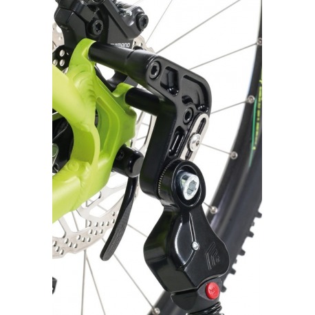 Adaptateur de frein à disque Hebie noir, adapté à Hebie AX 0618,