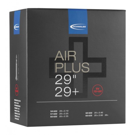 Chambre à air Schwalbe SV 19+AP Air Plus 29/29+" 54/65-622 IB40mm