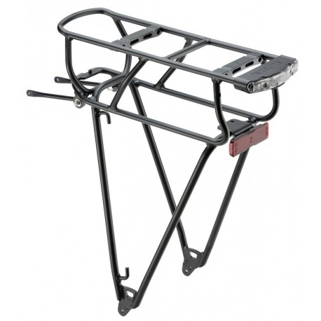 système de support d'équipement Racktime Bosch Shine noir, 26", Alu's, env. 960g.