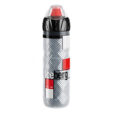Bouteille isotherme Elite Iceberg 650ml, logo rouge