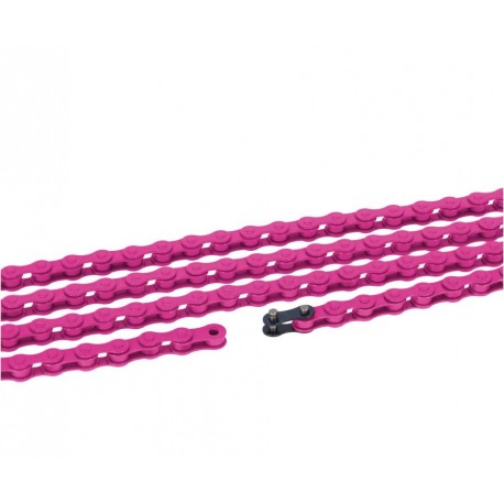 Chaîne monovitesse XLC CC-C09 1/2x1/8 rose